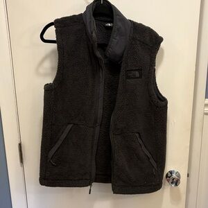 The North Face Dark Gray Fleece Vest